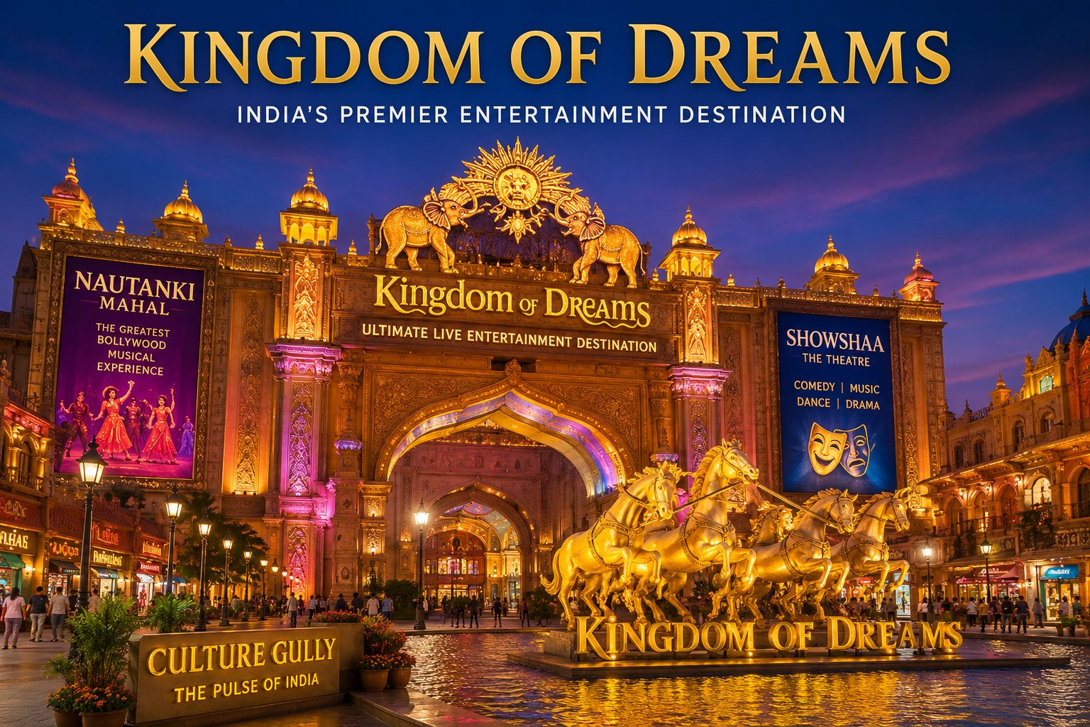 Kingdom of Dreams in Gurugram India's Premier Entertainment Destination