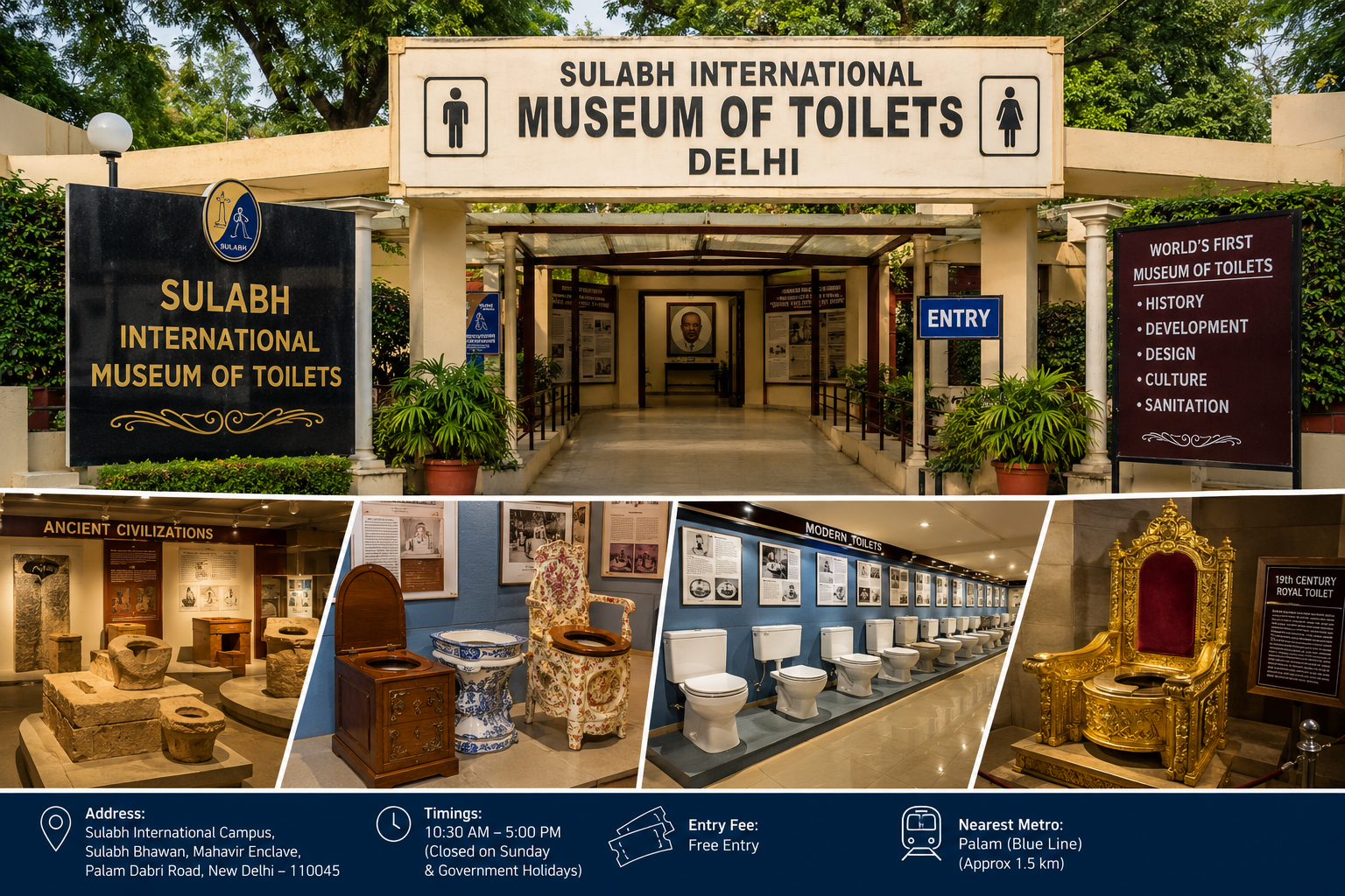 Sulabh International Museum of Toilets Delhi