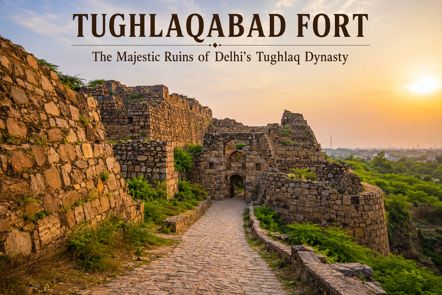 Tughlaqabad Fort Delhi
