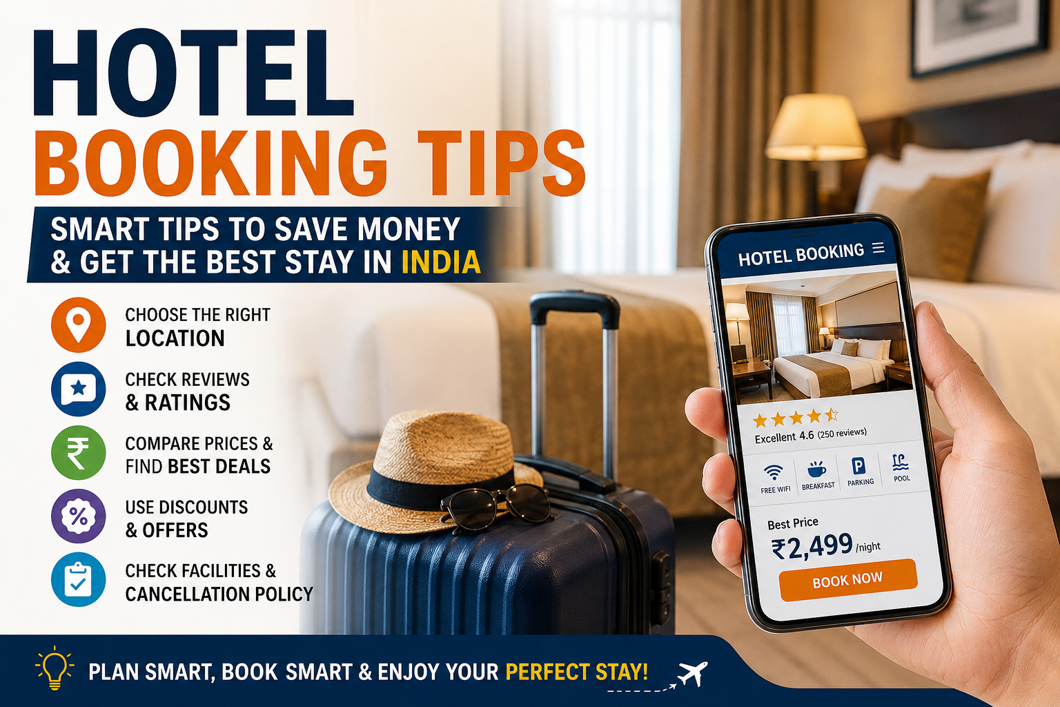 hotel booking tips in India for finding affordable and best hotels