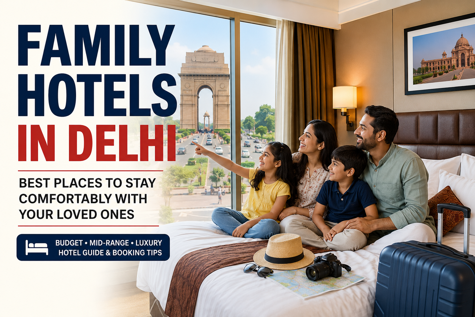Family Hotels in Delhi for Comfortable Family Stay
