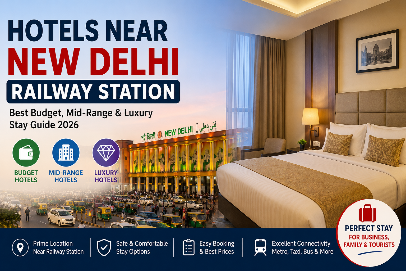 Hotels Near New Delhi Railway Station