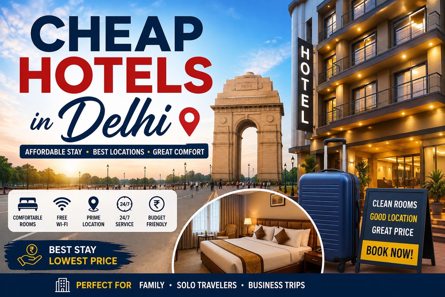 Cheap Hotels in Delhi