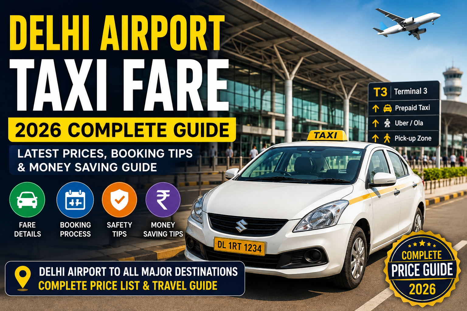 Delhi Airport Taxi Fare guide