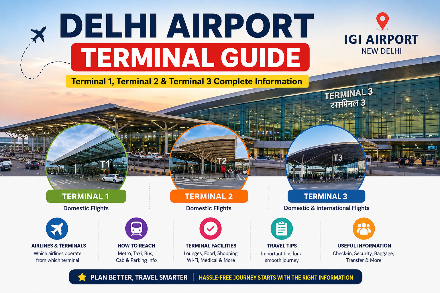 Delhi Airport Terminal Guide