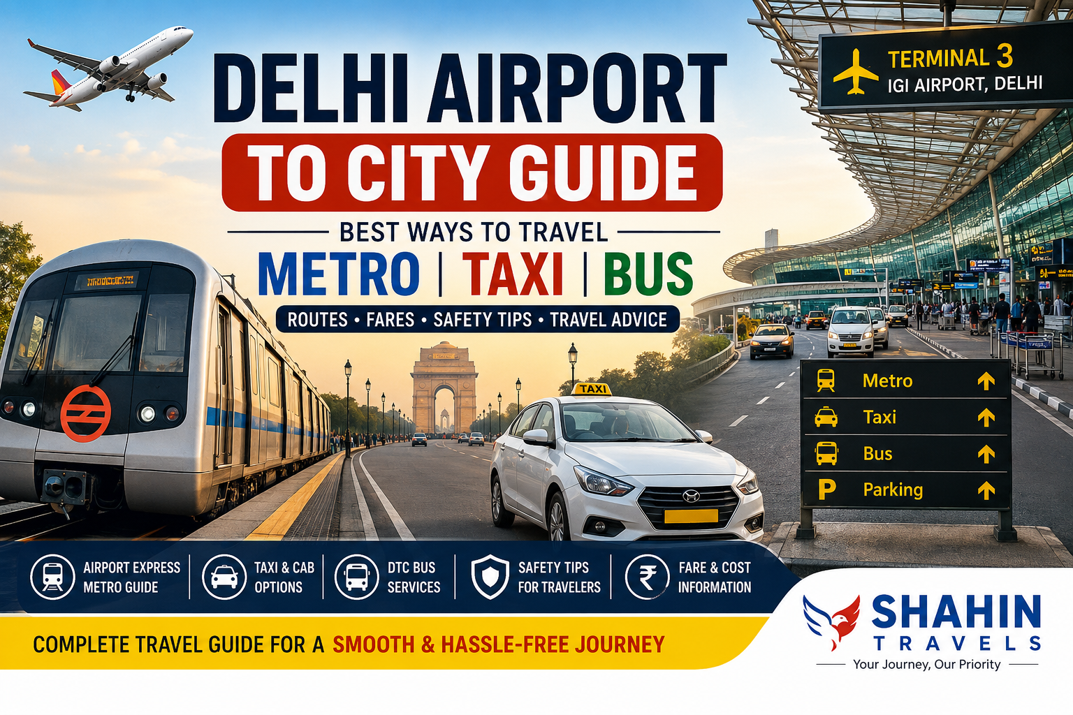 Delhi Airport to City Guide