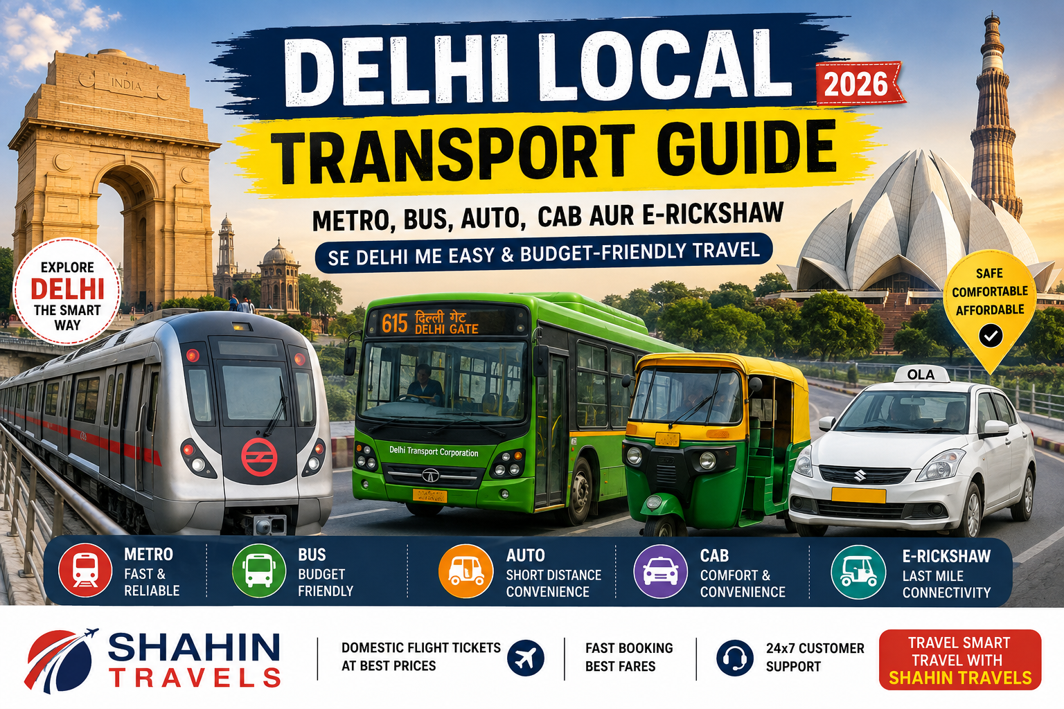 Delhi Local Transport Guide