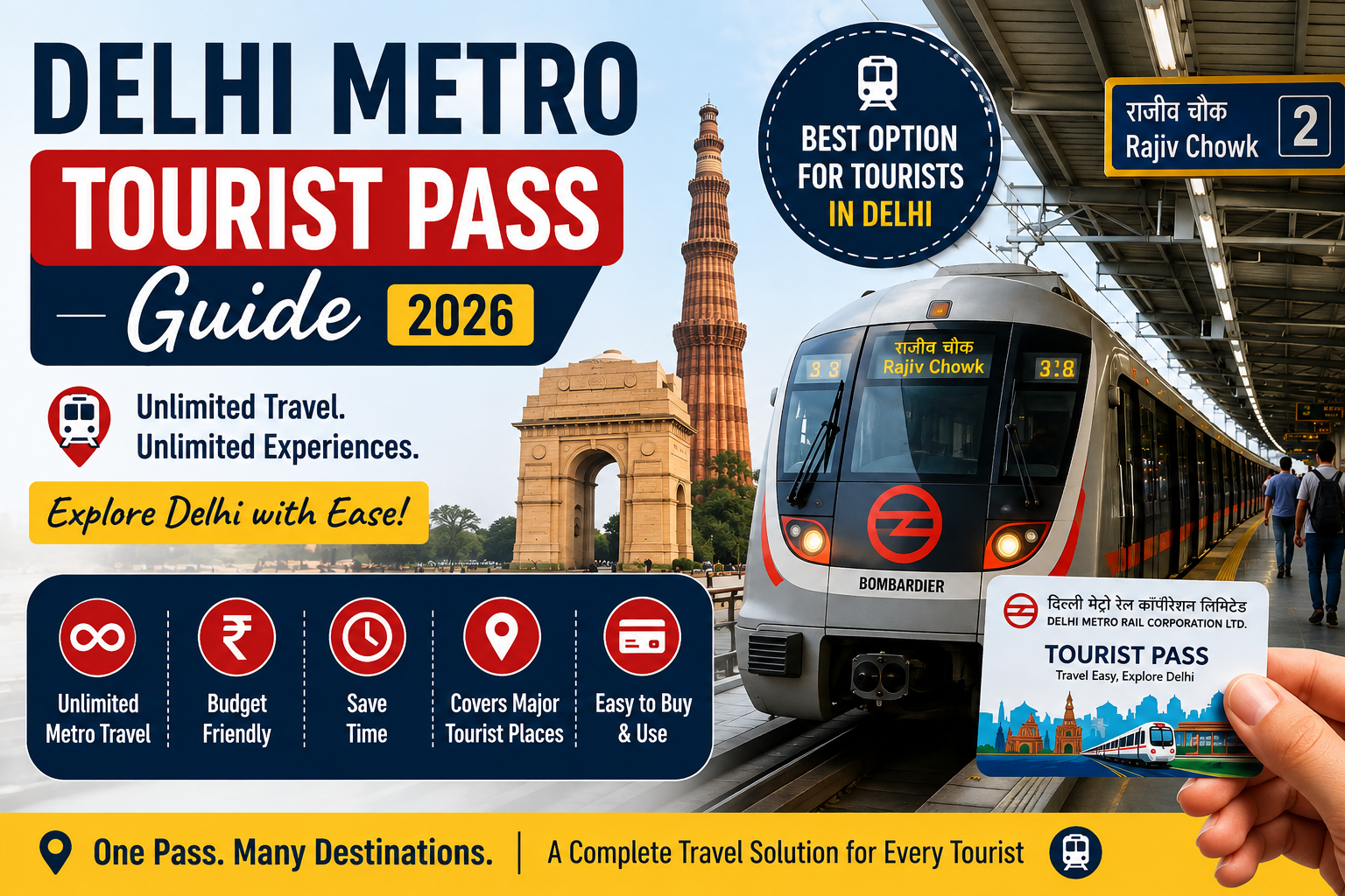 Delhi Metro Tourist Pass Guide