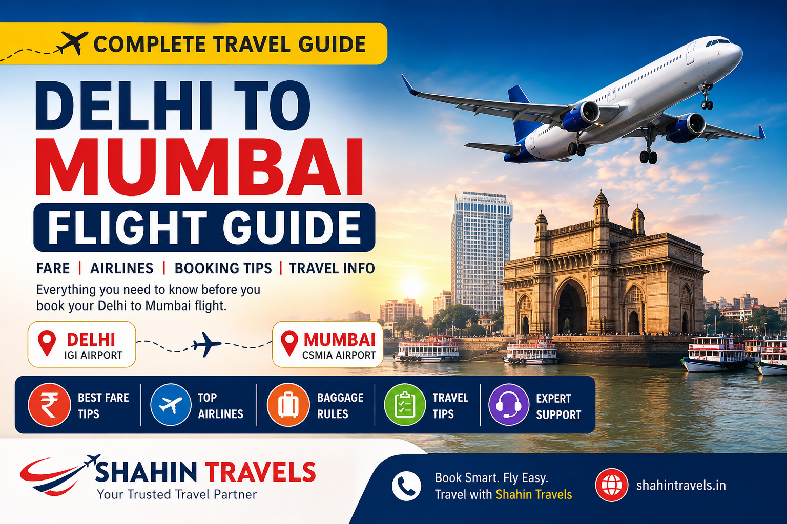 Delhi to Mumbai Flight Guide