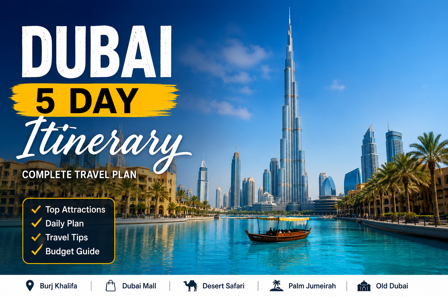 Dubai 5 Day Itinerary