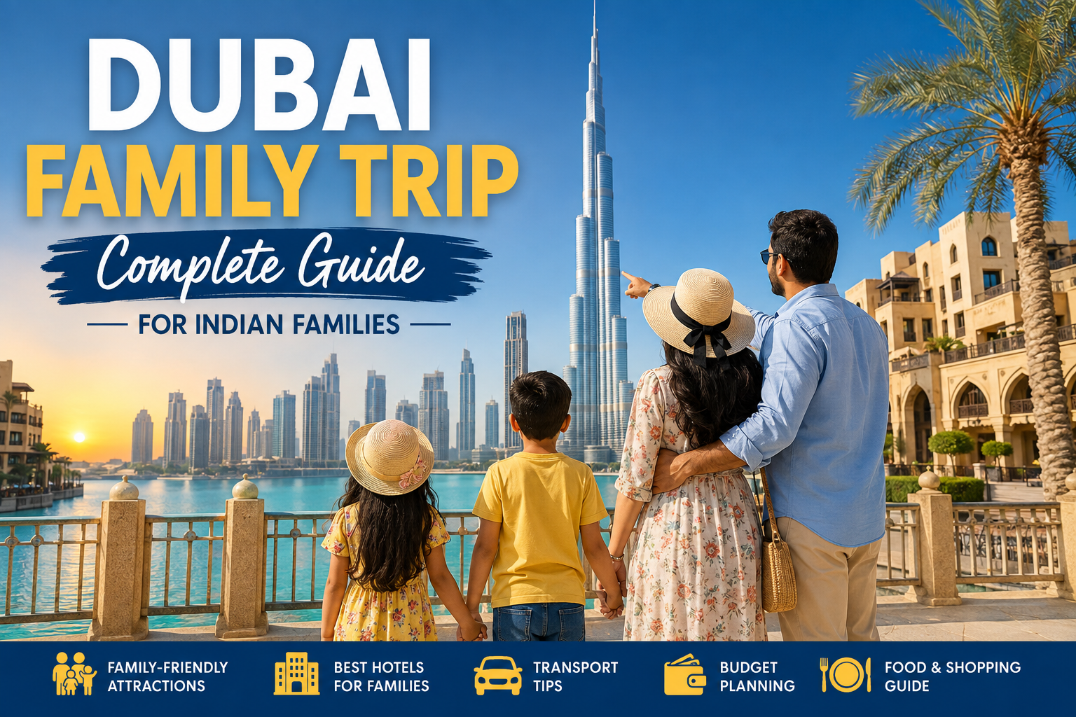Dubai family trip guide for Indian families