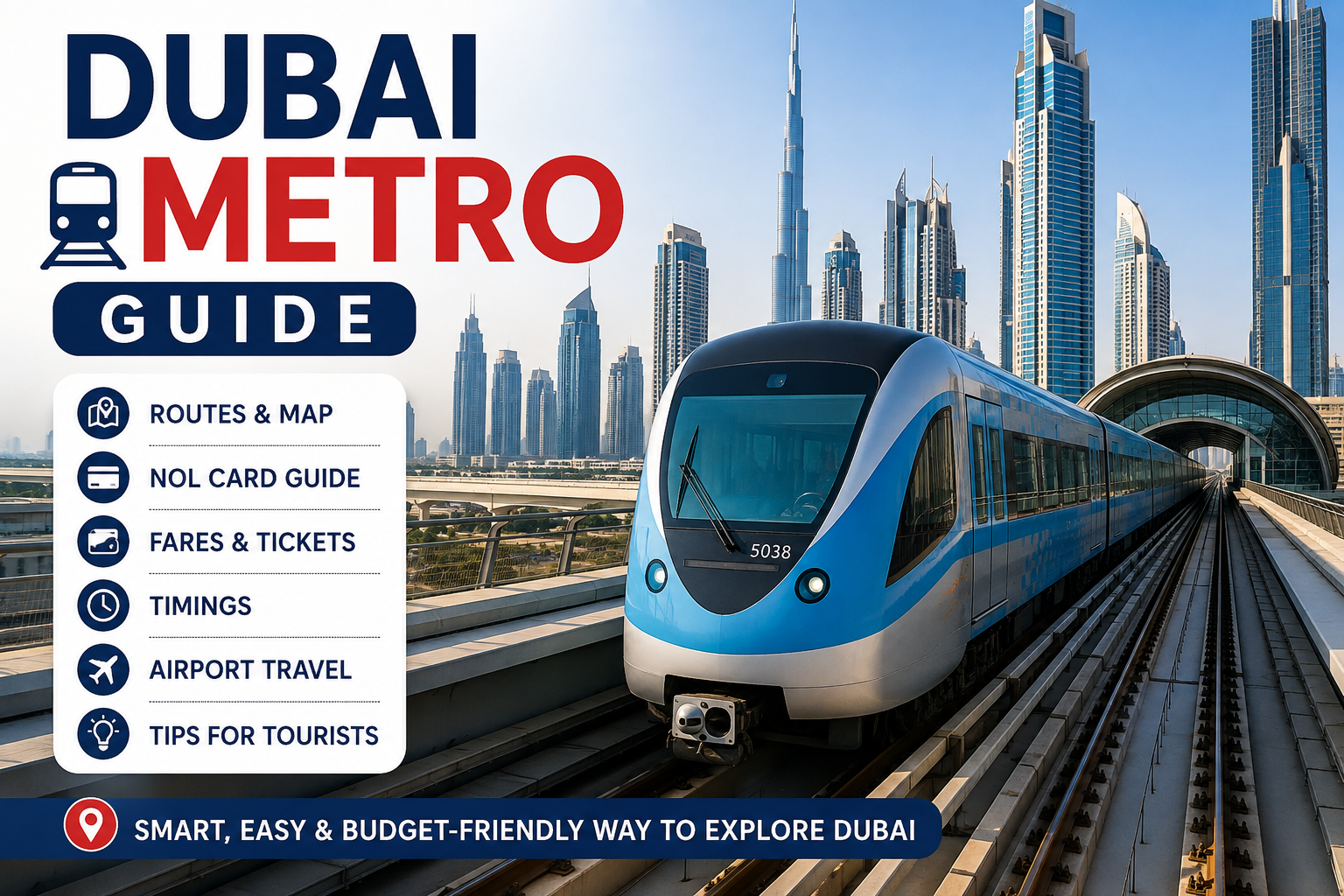Dubai Metro Guide for tourists