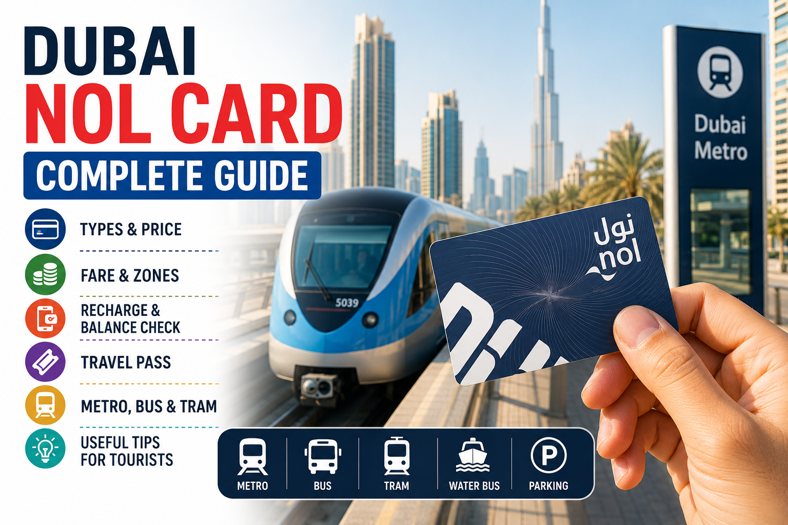 Dubai Nol Card guide for tourists