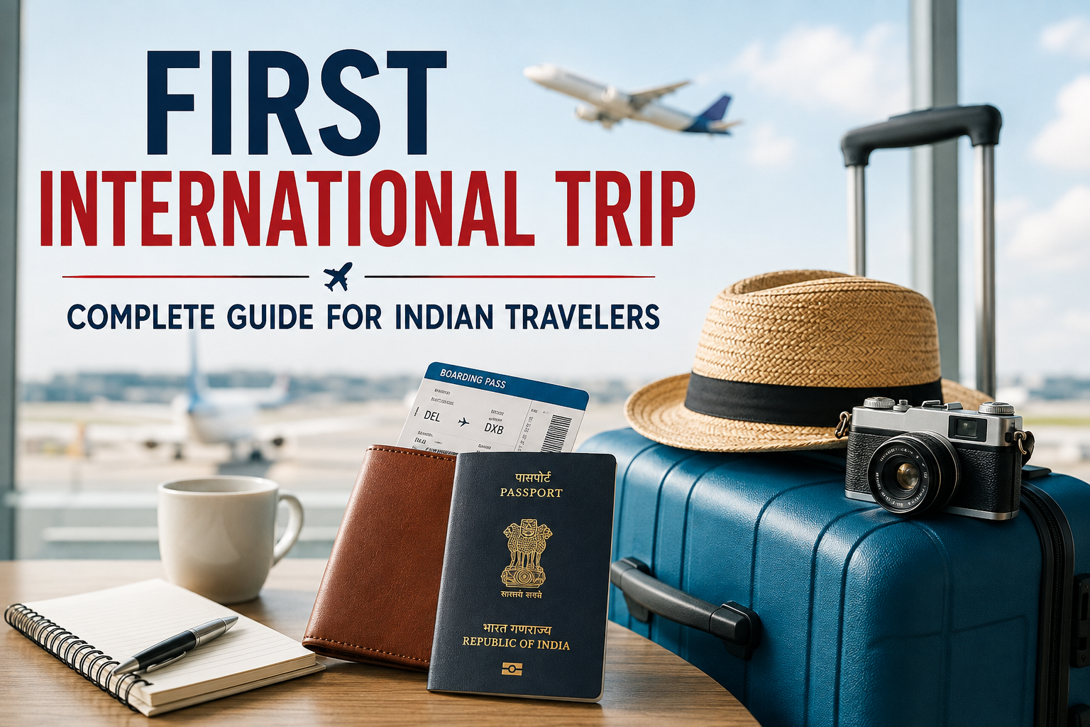 first international trip guide for Indian travelers