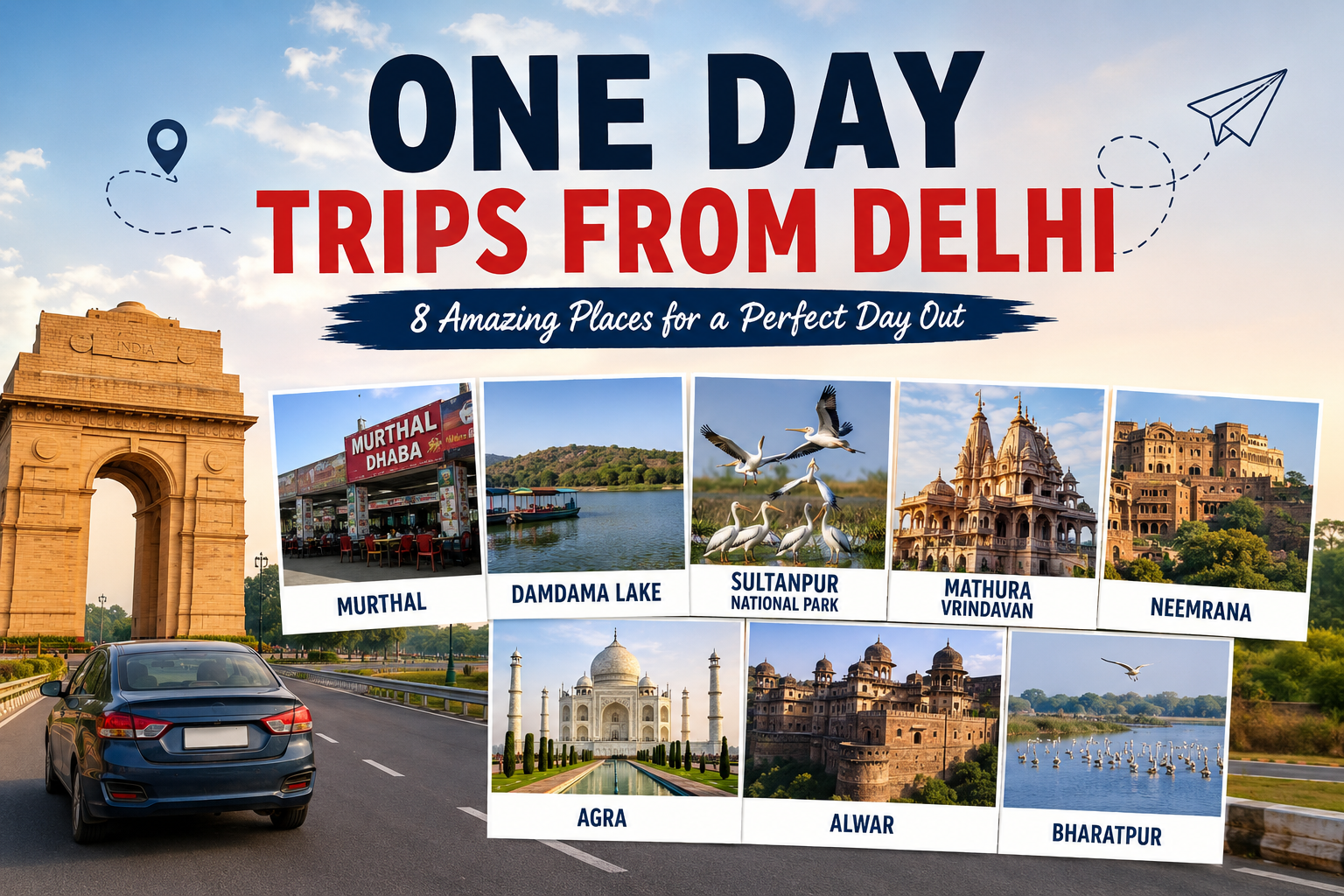 one day trips from Delhi