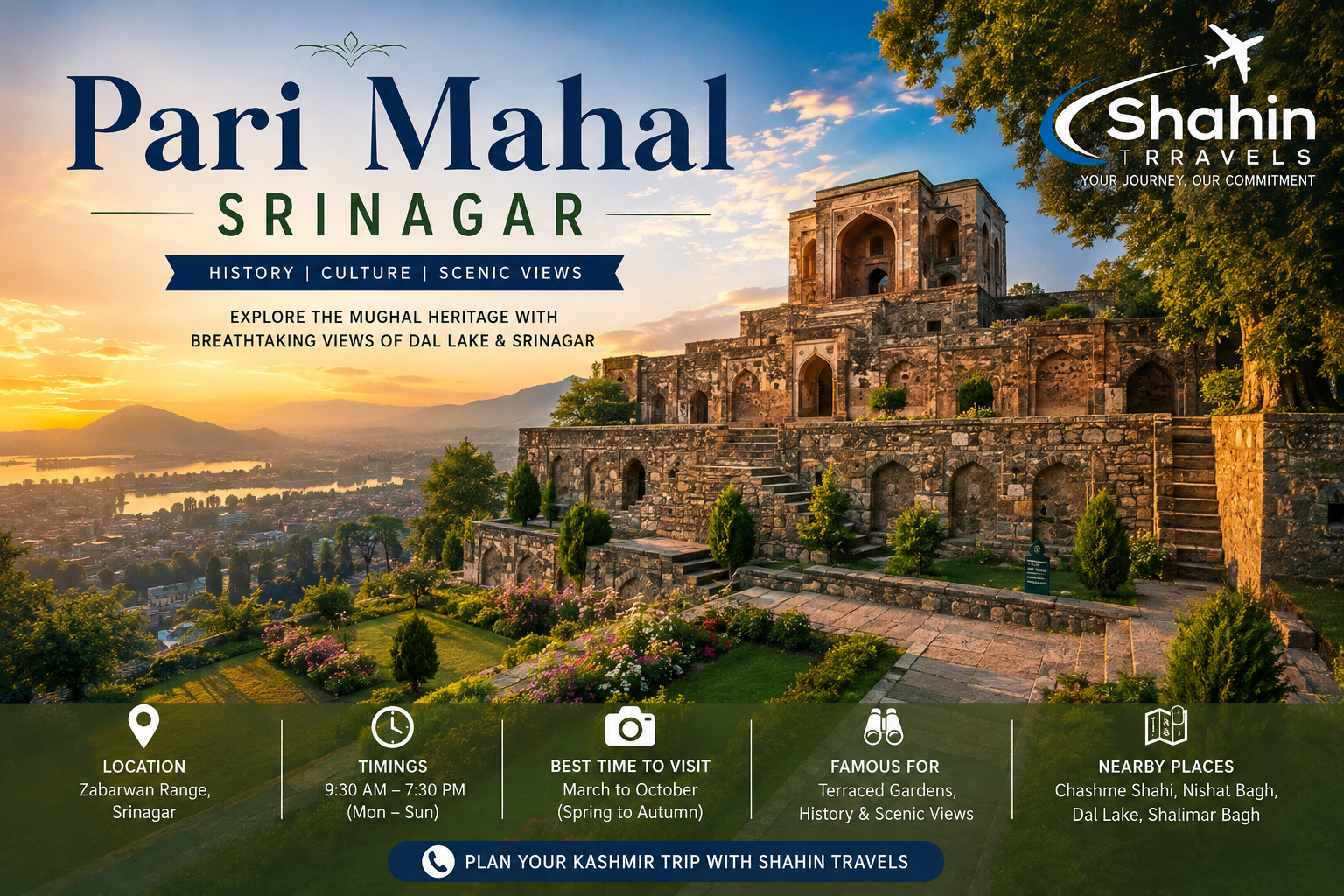Pari Mahal Srinagar